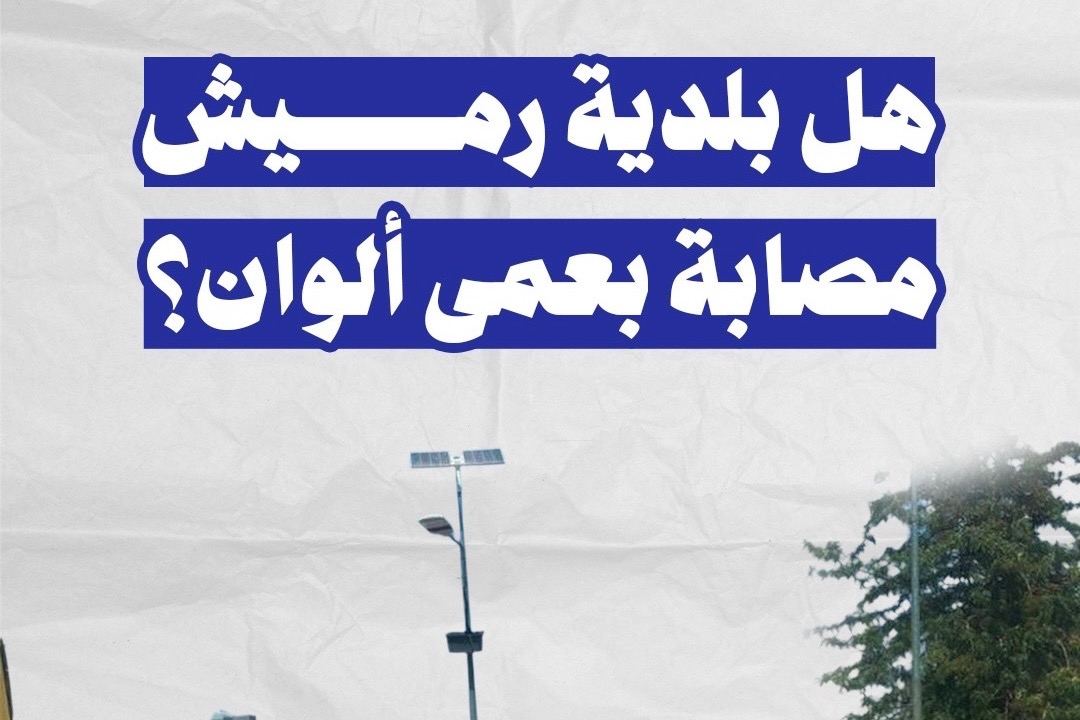 هل بلدية رميش مصابة بعمى ألوان؟