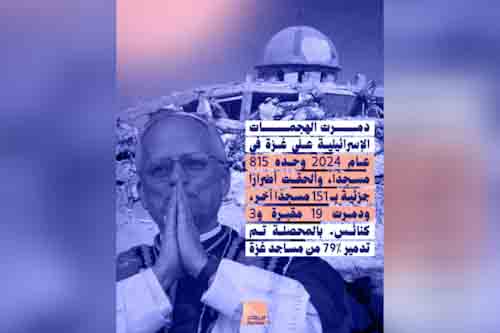 الكيان الإسرائيلي عدو الإنسانية والمحبة والأديان والإنسان والسلام.