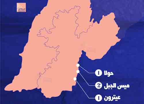 التوغلات الإسرائيلية في جنوب لبنان خلال شهر تشرين الثاني 2025