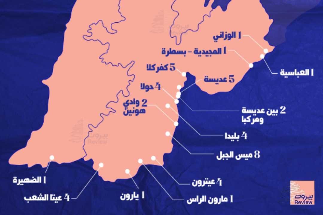 44 توغلا بريًا إسرائيليًا على الأقل داخل القرى الجنوبية من 1 تموز إلى 31 كانون الأول 2025