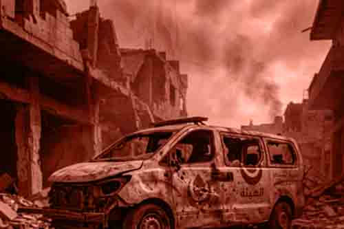 شهداء الفرق الإسعافية ليسوا أرقاماً.. جرائم الحرب الإسرائيلية تتواصل