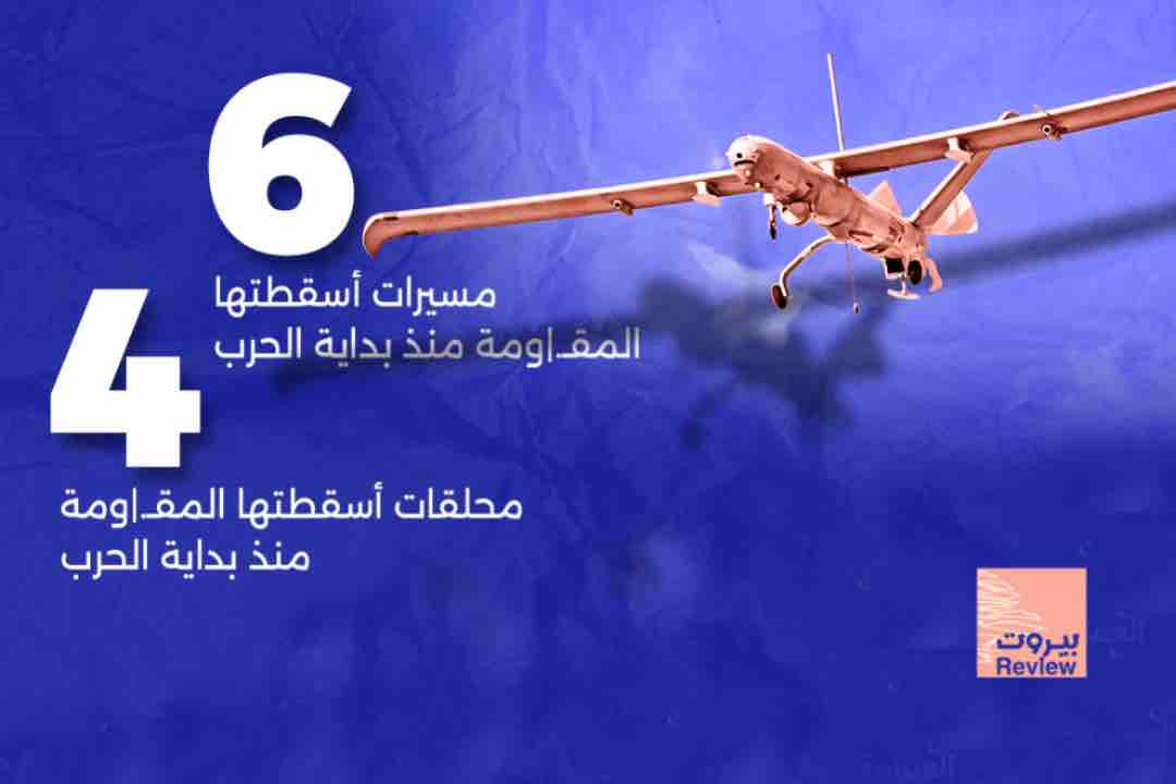 حصيلة المسيّرات المعادية التي استهدفتها المقاومة جنوب لبنان خلال عدوان 2026