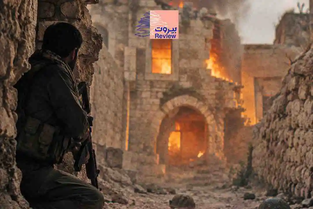 بطل مقاوم استشهادي يكمن لجنود العدو في بنت جبيل أثناء حرقهم منازل ويوقع فيهم إصابات خطيرة