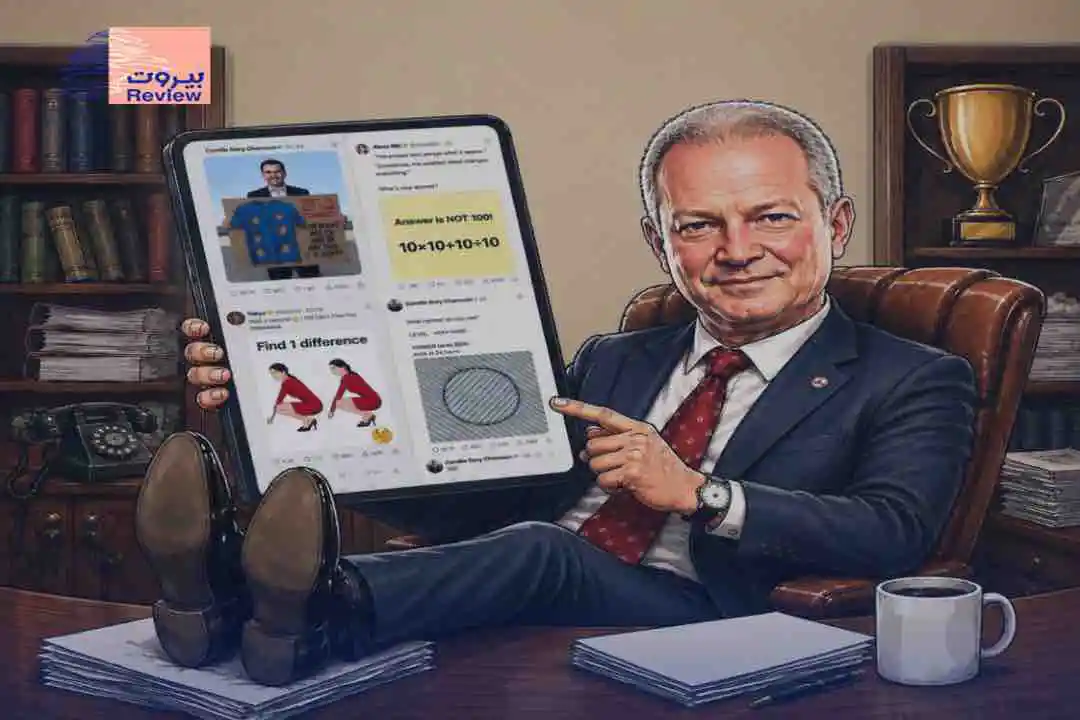 موجة سخرية شعبية من النائب كميل شمعون